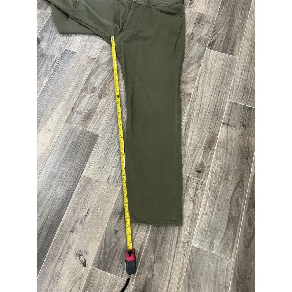 Polo Ralph Lauren 650 Pants Men 36X32 Straight Leg Olive Khaki Bottoms